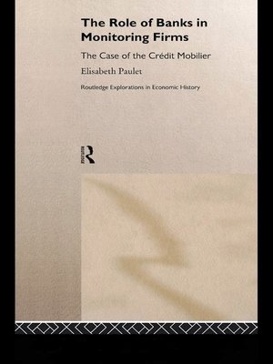cover image of The Role of Banks in Monitoring Firms